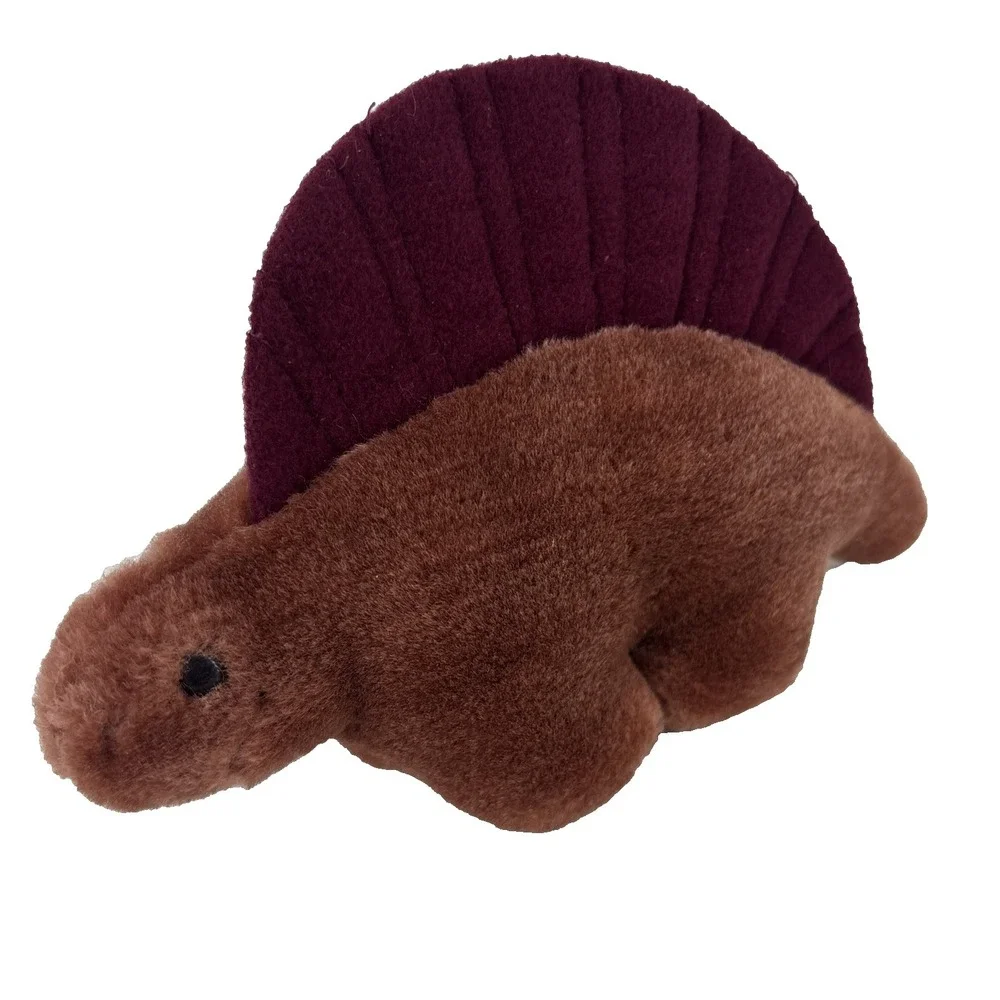 RARE DAKIN Vintage 1984‎ Prehistoric Pets Grape color DIMETRODON Dinosaur Plush